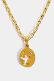 Stainless Steel 18K Gold-Plated Necklace