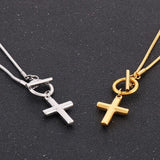 Cross Pendant Stainless Steel Necklace